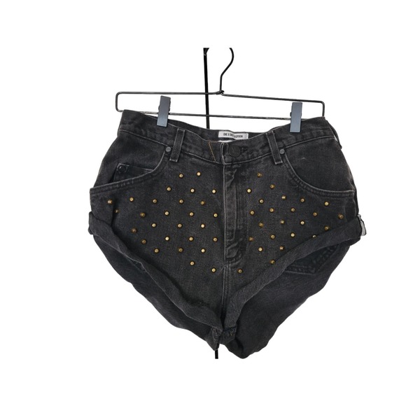 One Teaspoon Pants - One x Oneteaspoon Studded Bandit Shorts